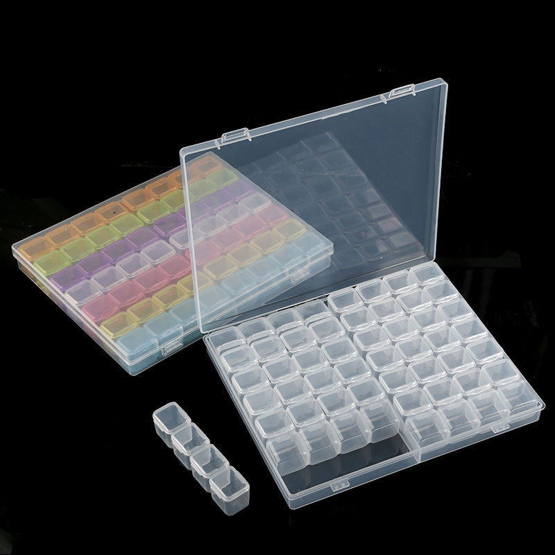 Jewelry Making Organizer Box - Transparante Nagels Art Organizer Opbergdoos Scheidbare