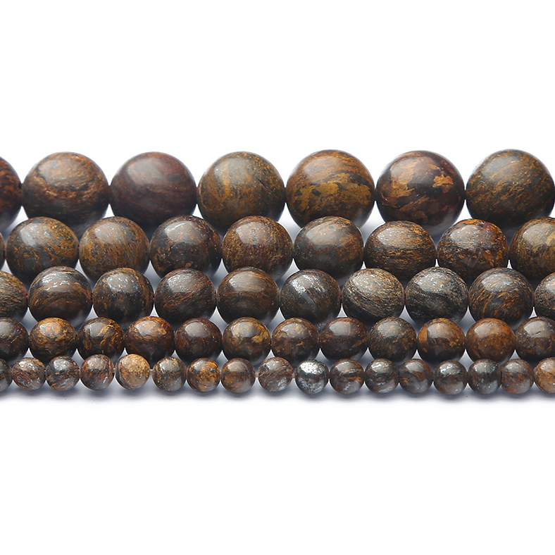 Jewelry Making Stones - 6 8 10mm Natuursteen Grijs Marmer
