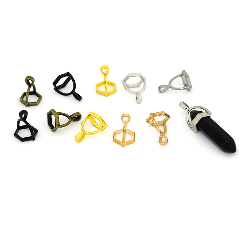 Jewelry Making Stones - 20 Stuks Zeshoekige Edelsteen Cap Natuursteen
