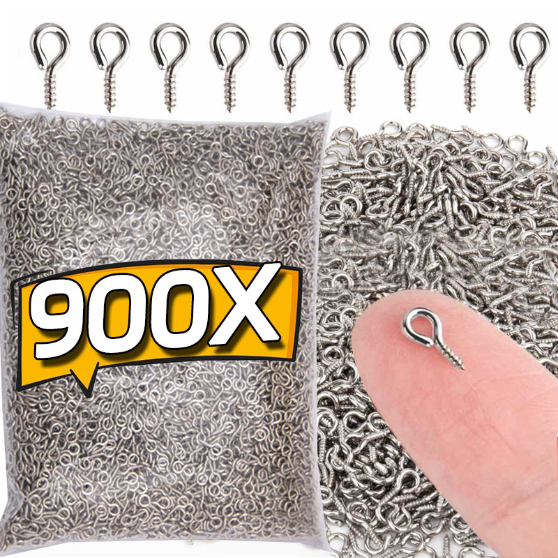 Jewelry Making Jig - 8/10mm Mini Schroef Eye Pins Metalen
