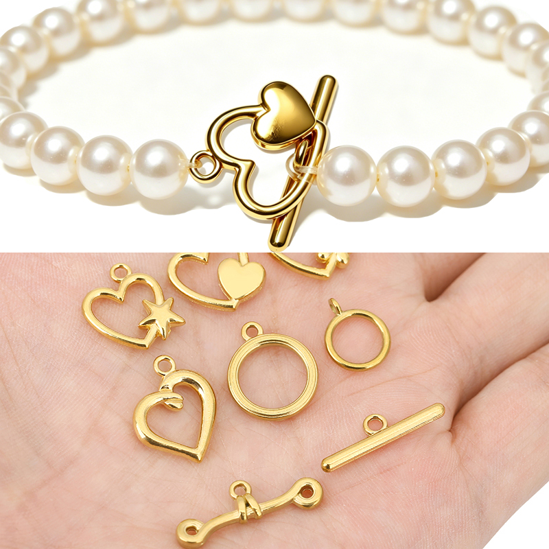 Jewelry Making Parts - 5 sets PVD Never Fade roestvrijstalen
