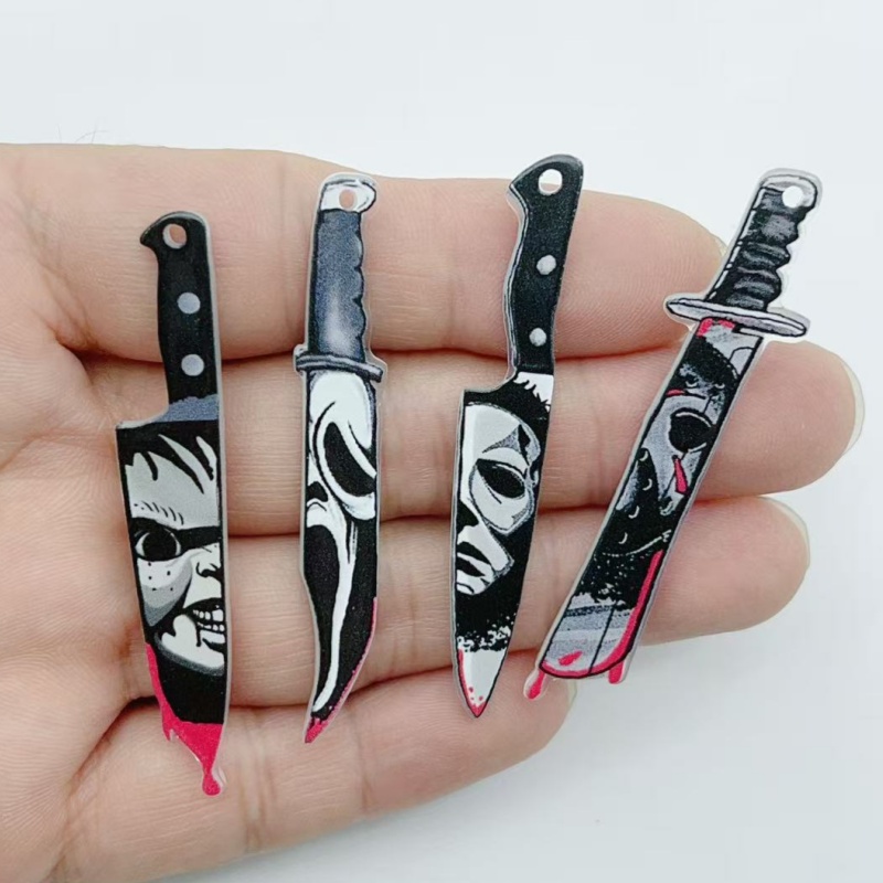 Jewelry Making Diy - 10 stuks acryl sieraden Halloween hanger