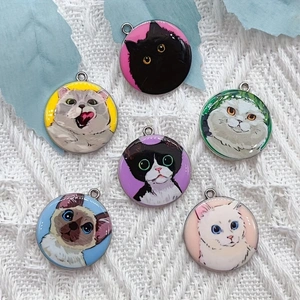 10 stuks cartoon dier kat emai - Jewelry Making Diy recensie en prijs