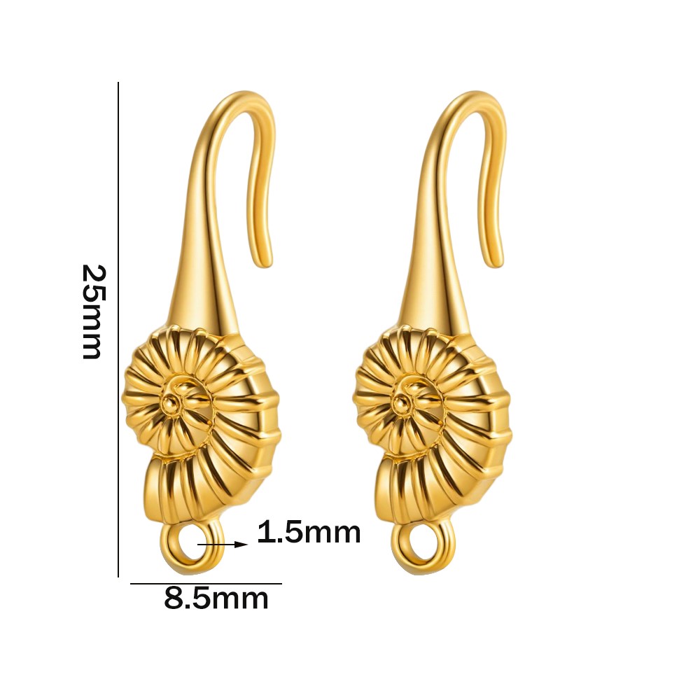 4 stuks/lot PVD roestvrijstale - Jewelry Making Earring Supplies recensie en prijs