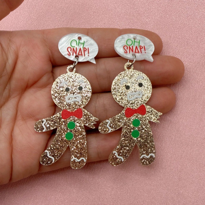 10 stuks schattige kerst ginge - Jewelry Making Diy recensie en prijs