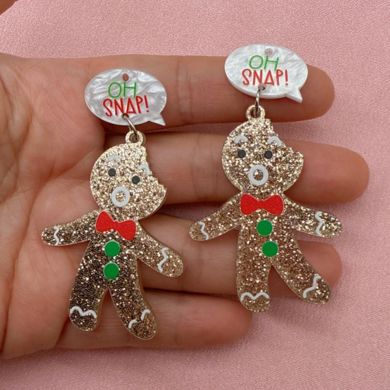 10 stuks schattige kerst ginge - Jewelry Making Diy recensie en prijs