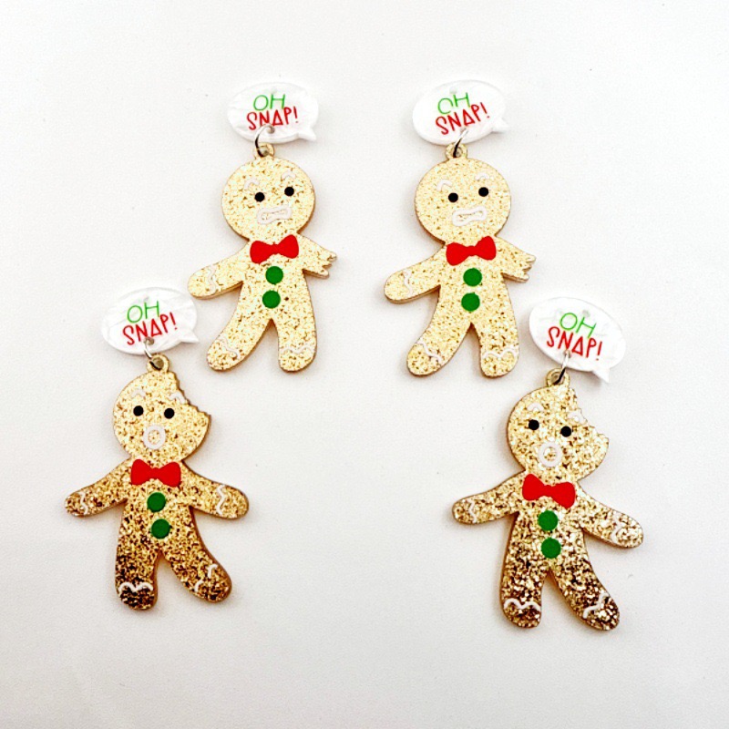 10 stuks schattige kerst ginge - Jewelry Making Diy recensie en prijs