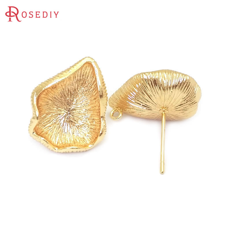 18K Goudkleurige Messing Lotus - Jewelry Making Earring Supplies recensie en prijs