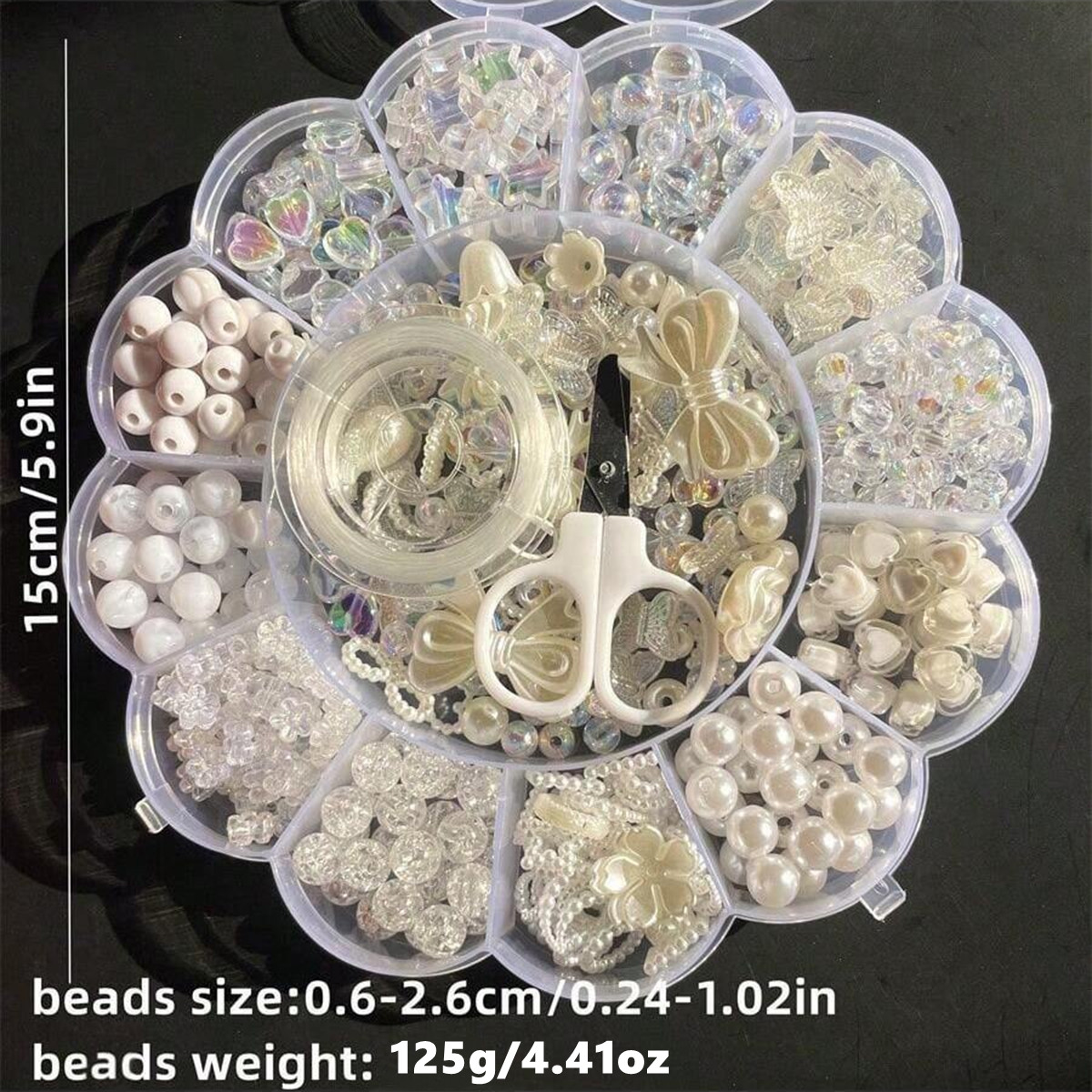 2Set/1Set 13 Grids Acryl Bloem - Jewelry Making Organizer Box recensie en prijs