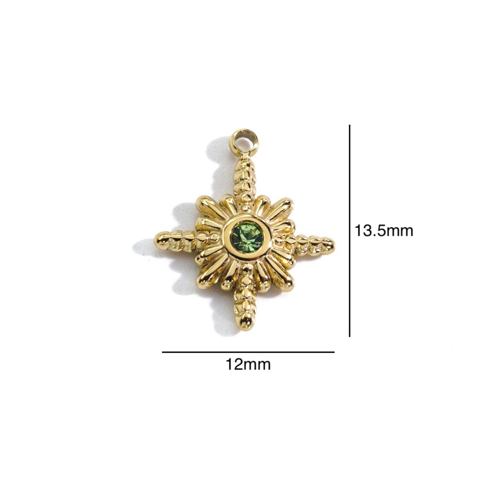 3 Stuks Roestvrij Staal Goud K - Jewelry Making Stones recensie en prijs