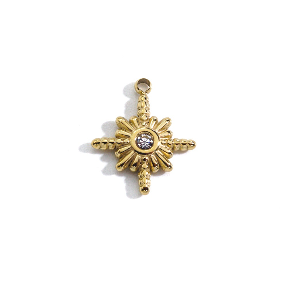 3 Stuks Roestvrij Staal Goud K - Jewelry Making Stones recensie en prijs