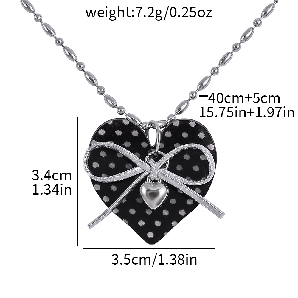Koreaanse ketting met een zwar - Jewelry Making Parts recensie en prijs