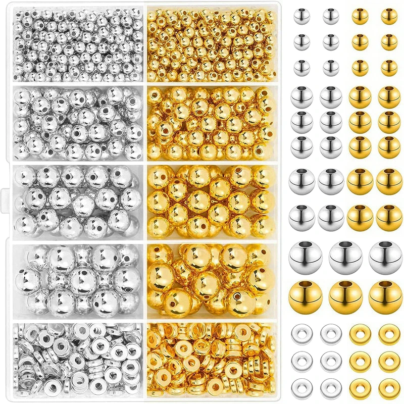 1000 stks Gouden Spacer Kralen - Jewelry Making Course recensie en prijs