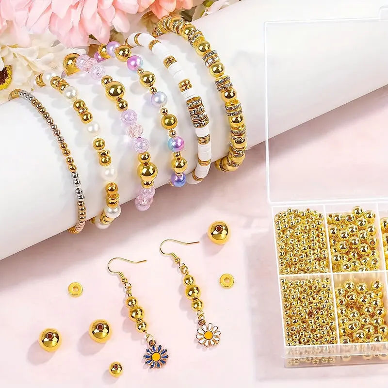 1000 stks Gouden Spacer Kralen - Jewelry Making Course recensie en prijs