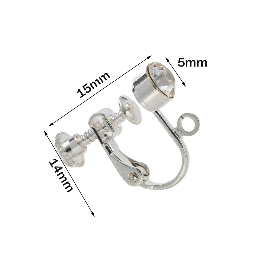 10 stuks messing clip op oorbe - Jewelry Making Earring Supplies recensie en prijs