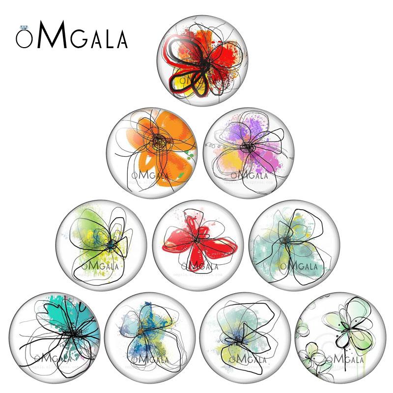 Mix Kleur Art Tekening Bloemen - Jewelry Making Drawing recensie en prijs