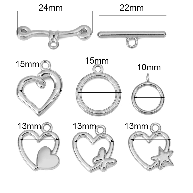 5 sets PVD Never Fade roestvri - Jewelry Making Parts recensie en prijs