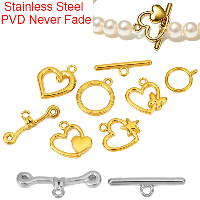 5 sets PVD Never Fade roestvri - Jewelry Making Parts recensie en prijs