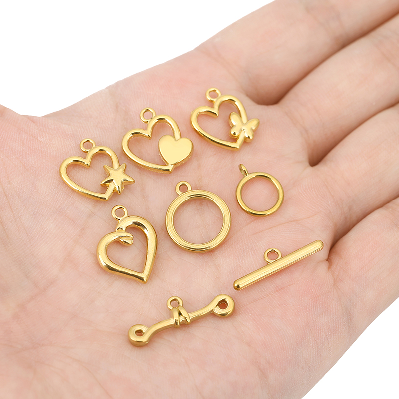 5 sets PVD Never Fade roestvri - Jewelry Making Parts recensie en prijs