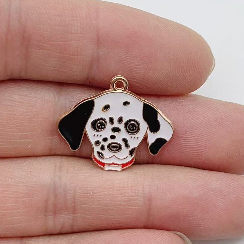 12 stuks cartoon huisdier gevl - Jewelry Making Diy recensie en prijs