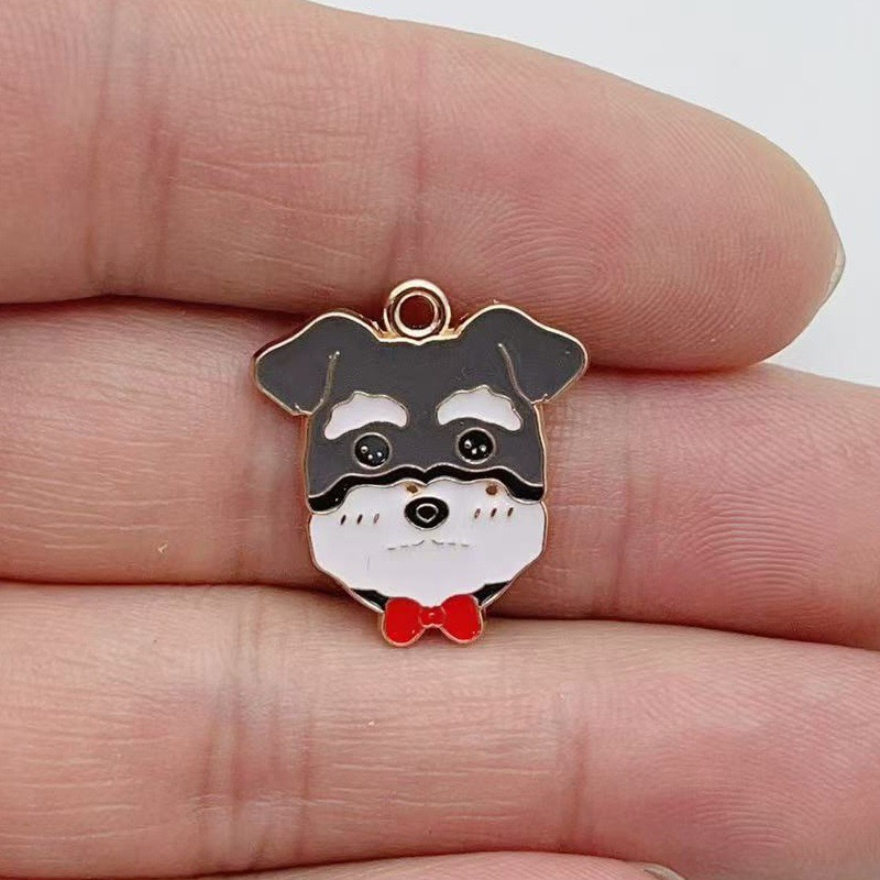 12 stuks cartoon huisdier gevl - Jewelry Making Diy recensie en prijs