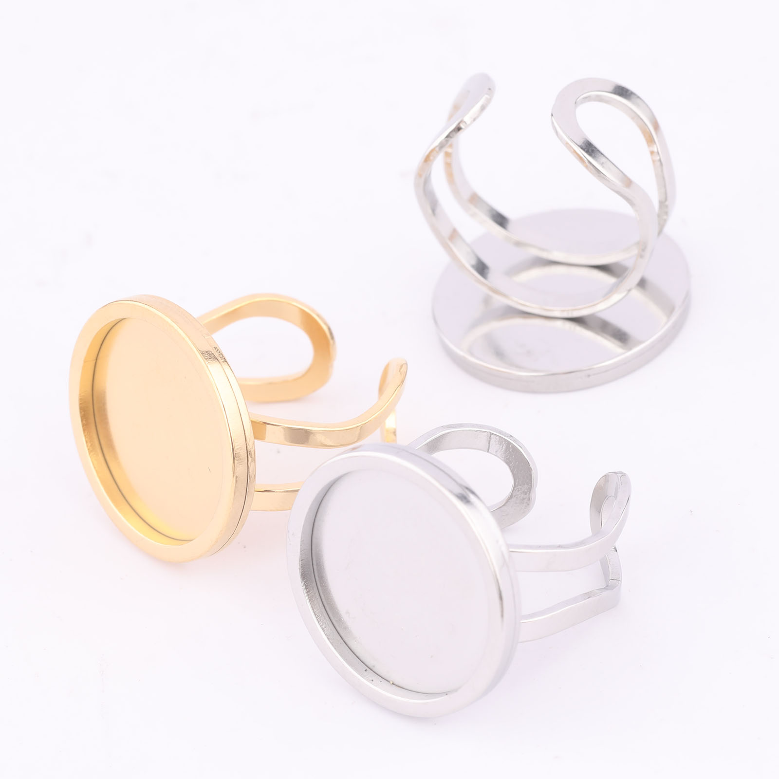 5 stks 18mm Ronde Cabochon Rin - Jewelry Making Course recensie en prijs